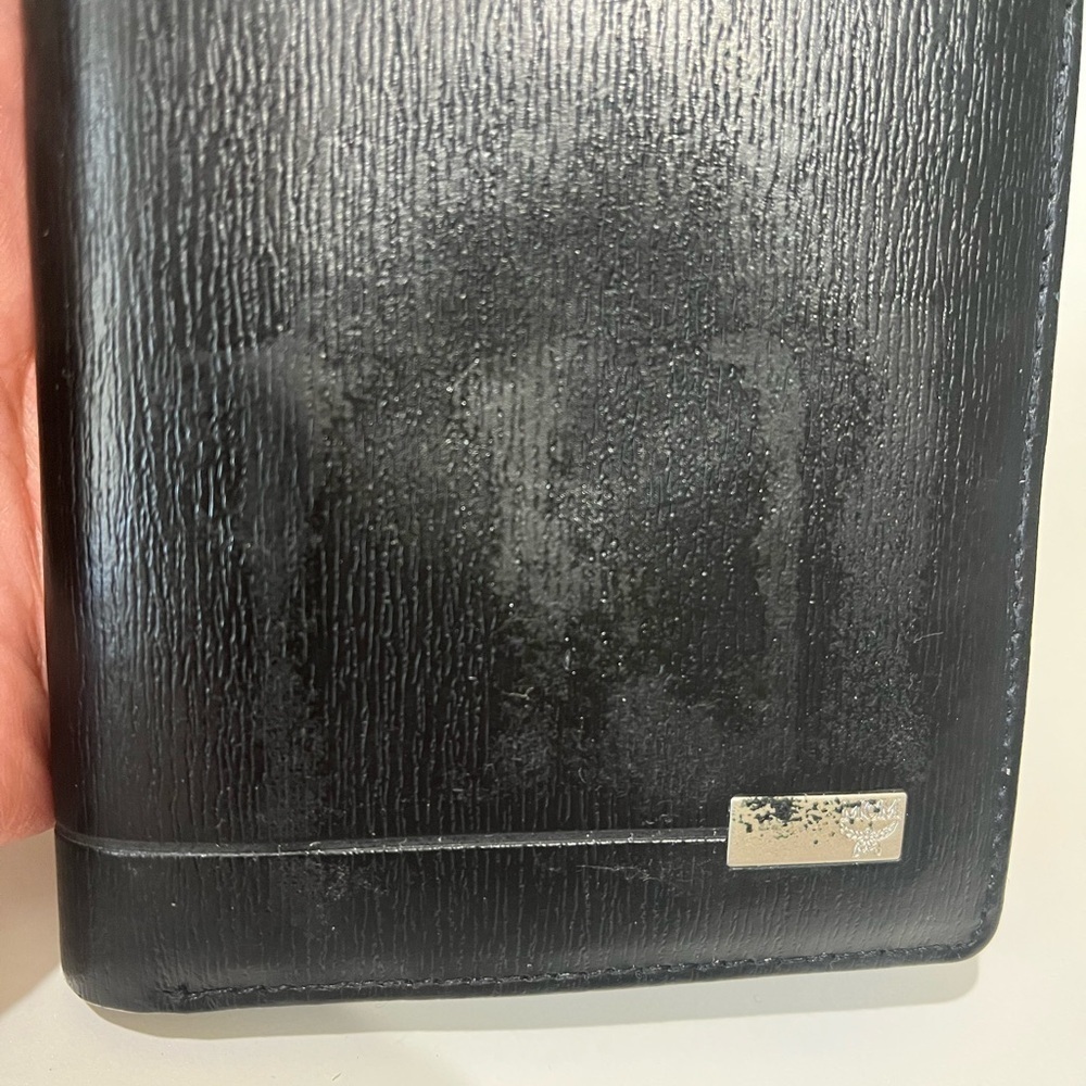 MCM MENS BLACK WALLET - Picture 3 of 10
